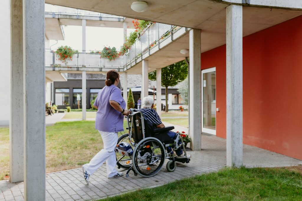 Außenansicht vom Seniorenwohnpark Datteln