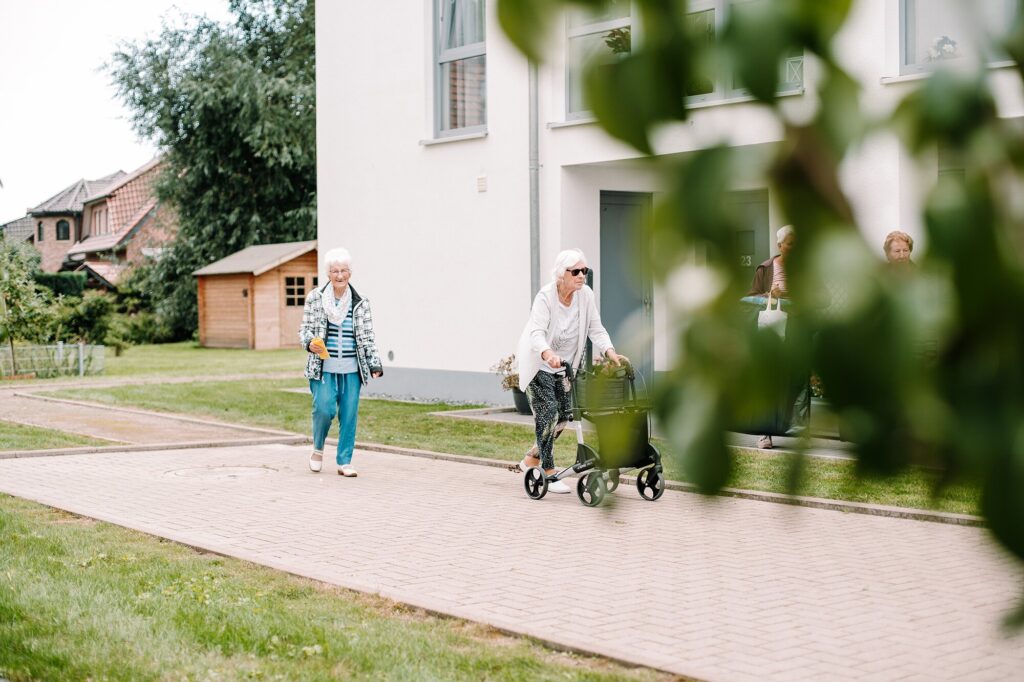Außenansicht vom Seniorenwohnpark Datteln